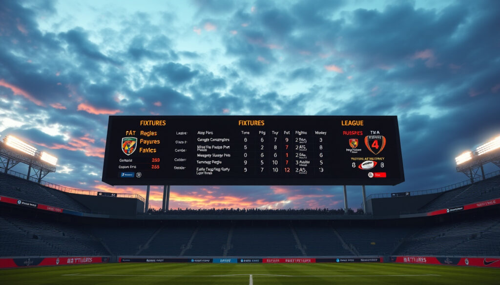 Latest Rugby League Scores – Live Results, Fixtures & Tables